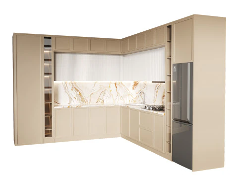 Dapur modern 30 Model 3D
