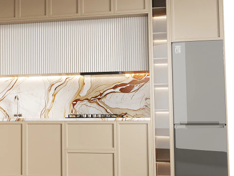 Dapur modern 30 Model 3D