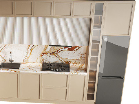 Modern kitchen 30 3D Модель
