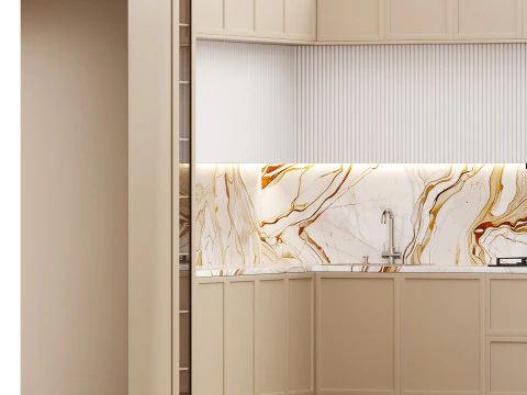 Dapur modern 30 Model 3D