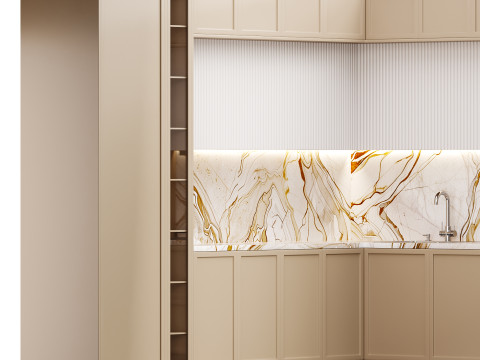 Modern kitchen 30 3D Модель