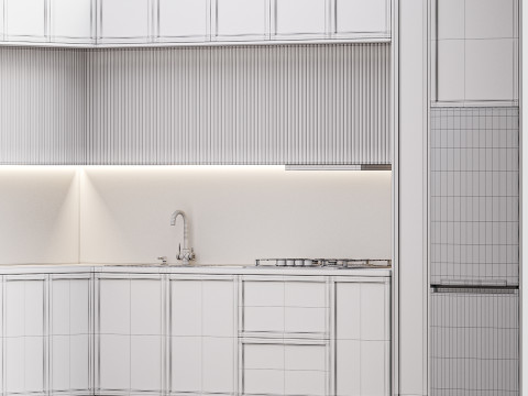 Modern kitchen 30 3D Модель