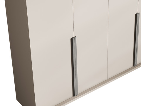 Hallway area with a minimalistic hanger 3 3D Model