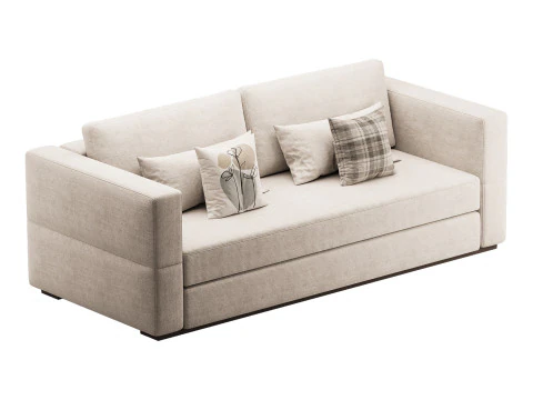 Sofa-Newcastle-straight-folding-2016 3D Model