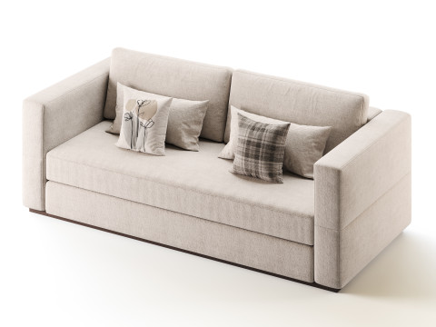 Sofa-Newcastle-straight-folding-2016 3D 模型