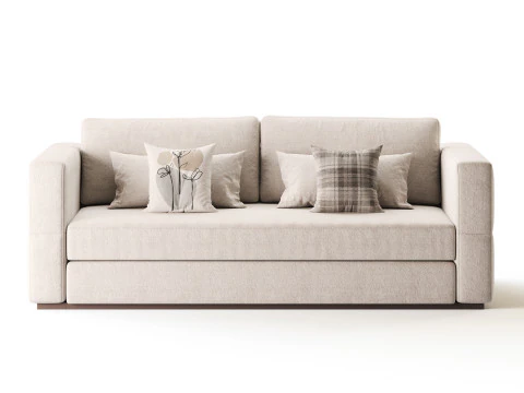 Sofa-Newcastle-straight-folding-2016 3D Model