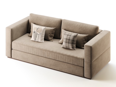 Sofa-Newcastle-straight-folding-2016 3D 模型