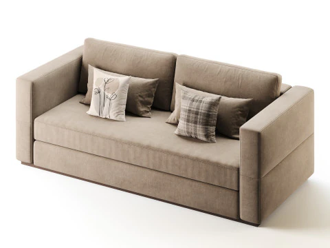 Sofa-Newcastle-straight-folding-2016 3D Model