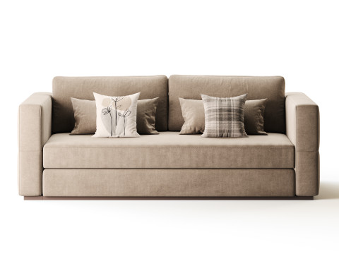 Sofa-Newcastle-straight-folding-2016 3D 模型