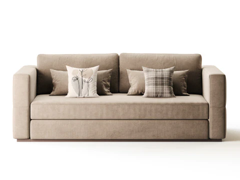 Sofa-Newcastle-straight-folding-2016 3D Model