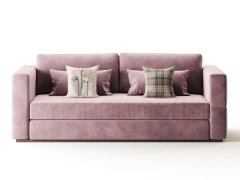 Sofa-Newcastle-straight-folding-2016 3D 模型