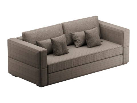 Sofa-Newcastle-straight-folding-2016 3D Model
