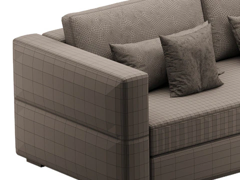 Sofa-Newcastle-straight-folding-2016 3D Model