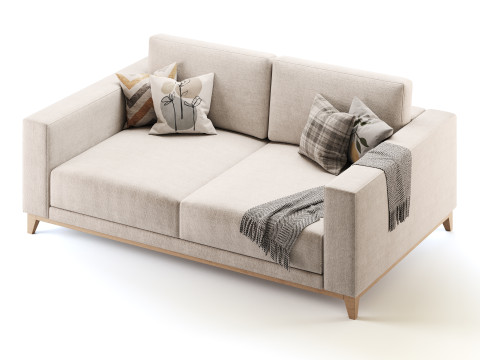 Sofa Harpher 3D मॉडल