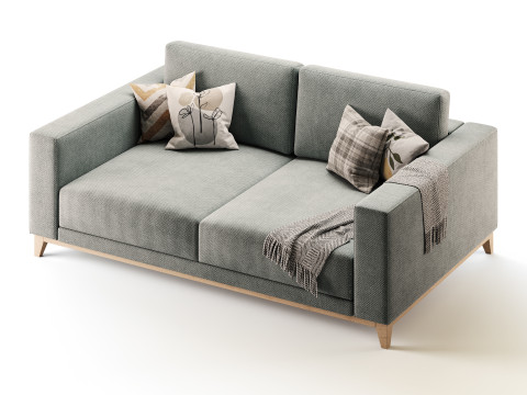 Sofa Harpher 3D मॉडल