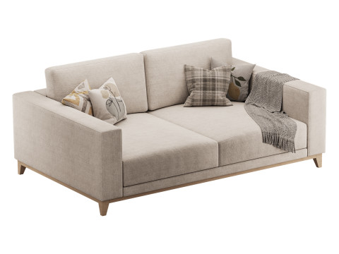 Sofa Harpher 3D मॉडल