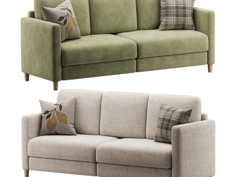 Comfy Teddy Sofa 3D Model