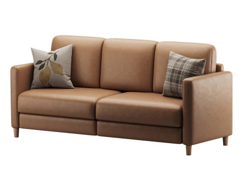 Comfy Teddy Sofa 3D Model