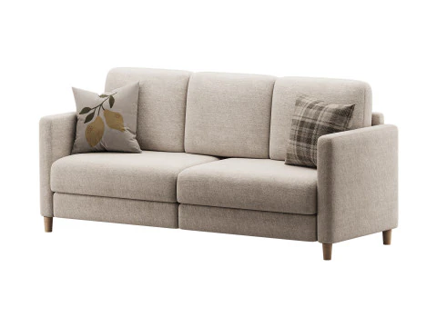 Comfy Teddy Sofa 3D Model