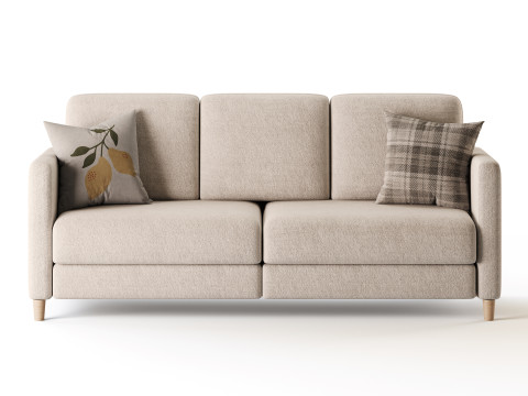 Comfy Teddy Sofa Model 3D