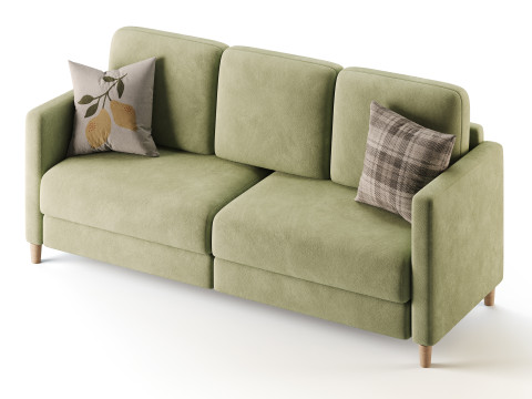 Comfy Teddy Sofa Model 3D