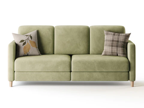 Comfy Teddy Sofa 3D Model