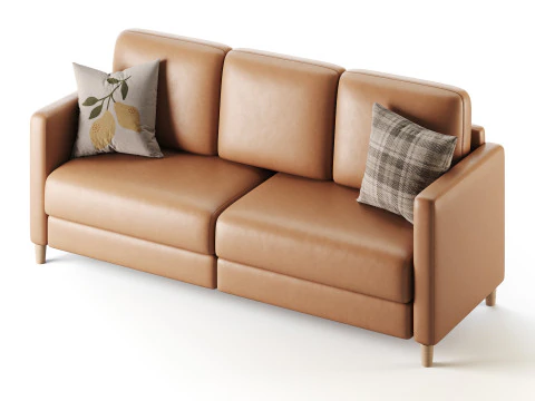 Comfy Teddy Sofa 3D Model
