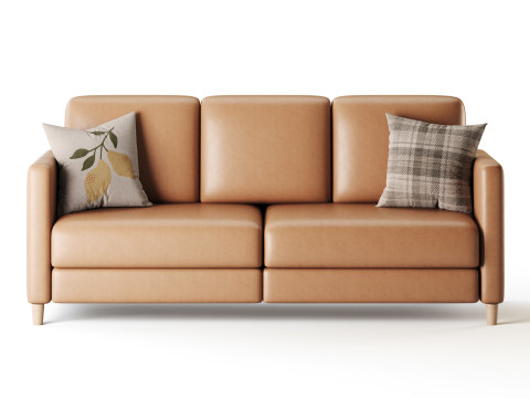 Comfy Teddy Sofa Model 3D