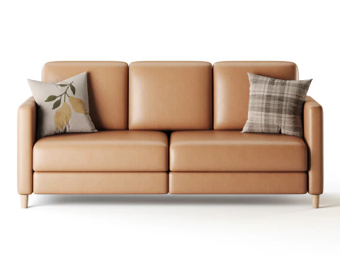 Comfy Teddy Sofa 3D Model