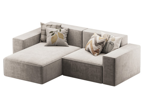 Divan Davis 245x165 3Dモデル