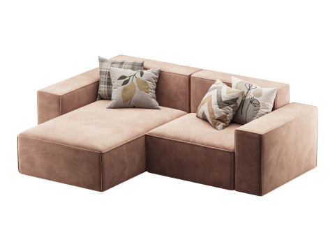 Divan Davis 245x165 3Dモデル