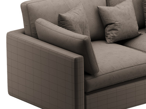 Hackney Lounge Sofa 3D Model