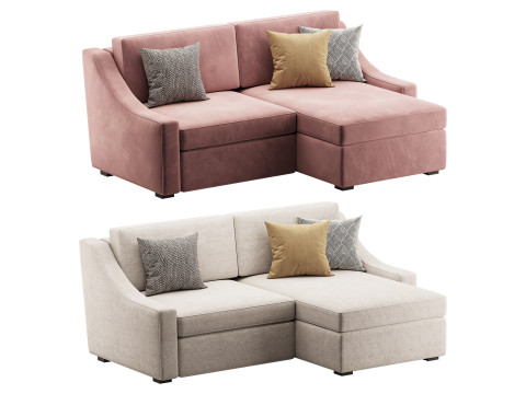 Modern sofa Mike 210X160 3D Model