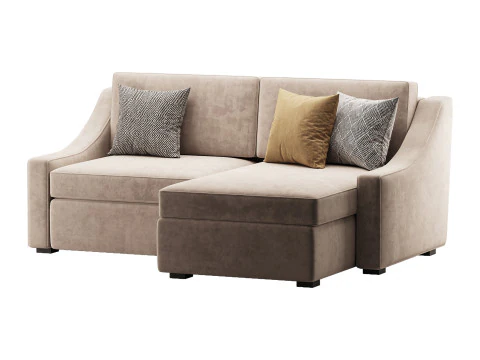 Modern sofa Mike 210X160 3D Model