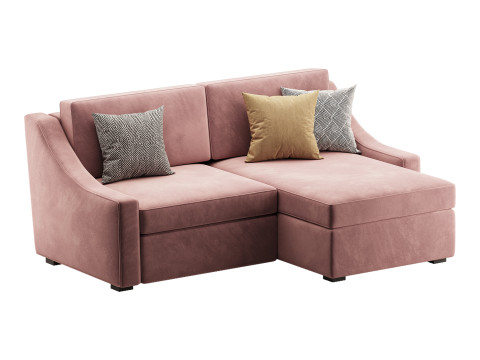 Modern sofa Mike 210X160 Modello 3D