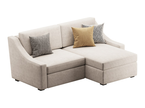 Modern sofa Mike 210X160 Modello 3D