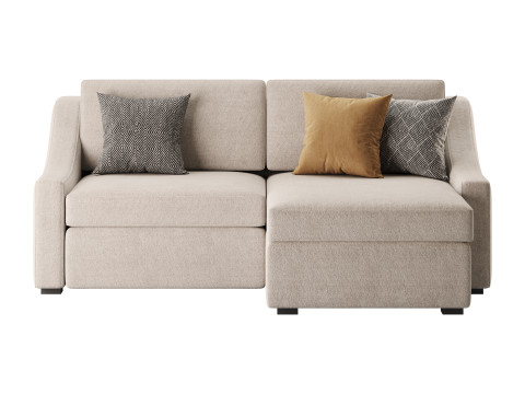 Modern sofa Mike 210X160 Modello 3D