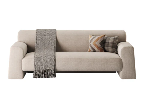 Sof&aacute; Pil&atilde;o Modelo 3D