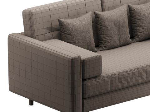 Ritz Luxe 2 Seater Sofa 3Dモデル