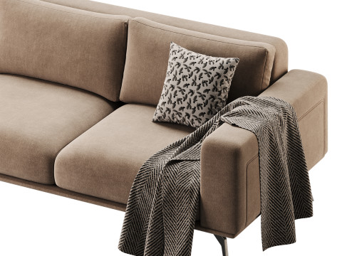 Sofa A106 by Delavega 3D Model