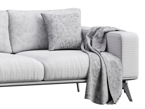 Sofa A106 by Delavega 3D Model