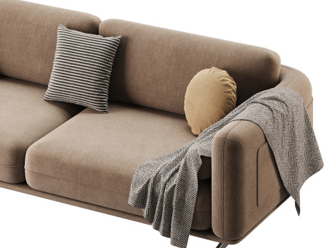 Sofa A125 by Delavega Modello 3D