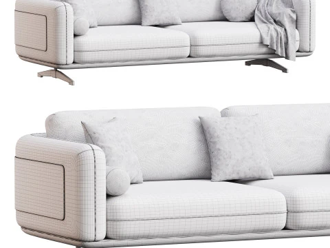 Sofa A125 by Delavega 3D Model