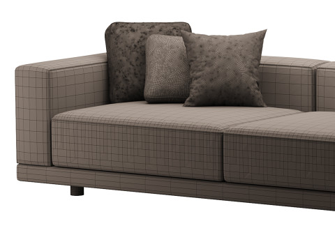 Sofa Clyde Modèle 3D
