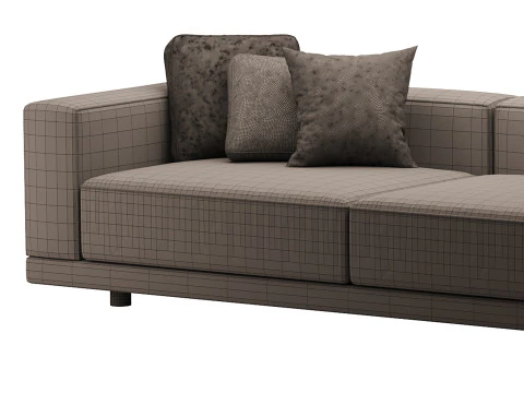 Sofa Clyde 3D Model