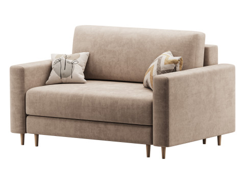 Sofa Ines Vertical Terra 3Dモデル