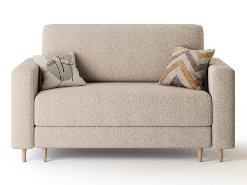 Sofa Ines Vertical Terra 3Dモデル