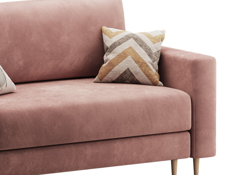 Sofa Ines Vertical Terra 3Dモデル