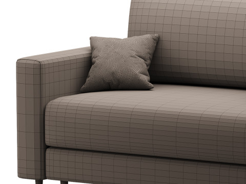 Sofa Ines Vertical Terra 3Dモデル