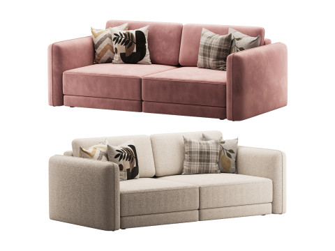 Sofa Marley straight folding 3Dモデル